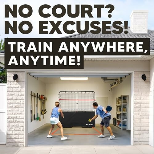 NET PLAYZ Pickleball Rebounder