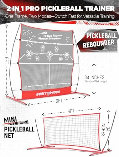 MerryMove Pickleball Rebounder