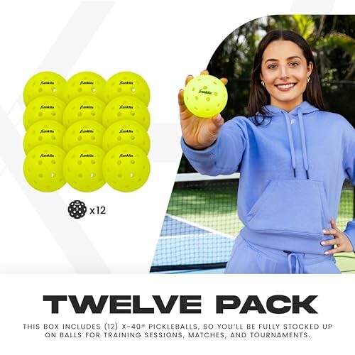 Franklin Sports X-40 Outdoor Pickleballs